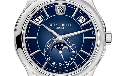 patek philippe mondphasenuhr|Complications Moon Phase White Gold Watch 5205G.